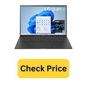 LG Gram 17Z95P Laptop 17 Ultra